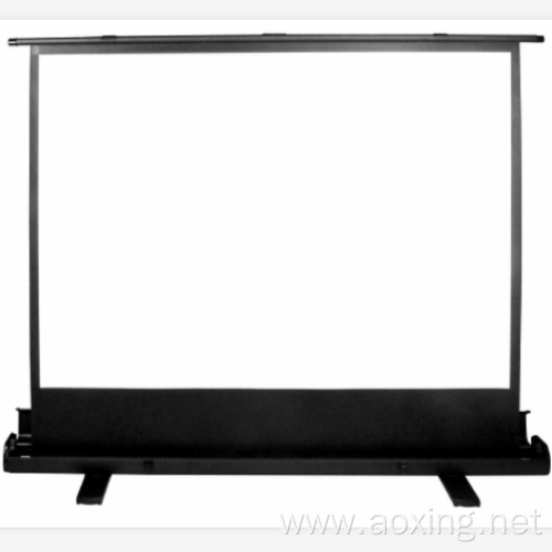 Portable Floor Rising Mobile HD Projection Screen